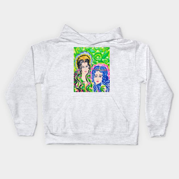 Muses Kids Hoodie by RuslanaART